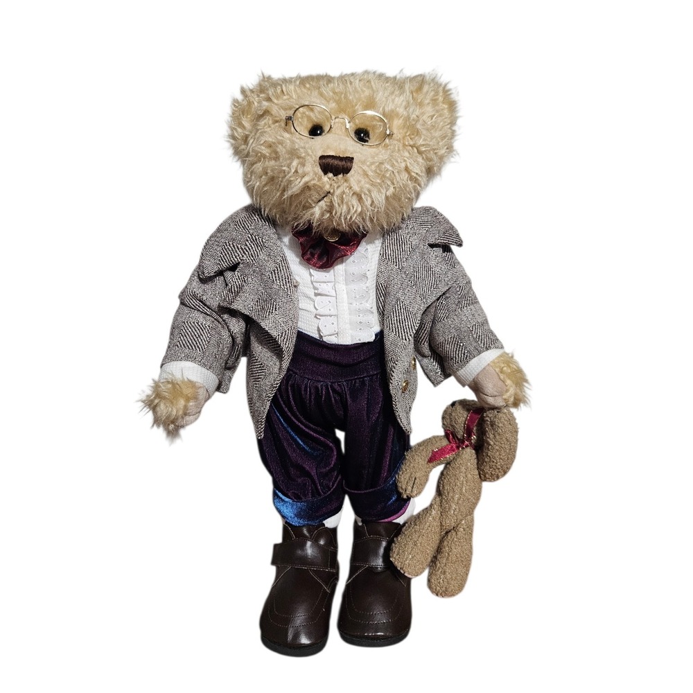 Vintage Decorative Collectible Victorian Teddy Bear 20" Plush by Creative Design